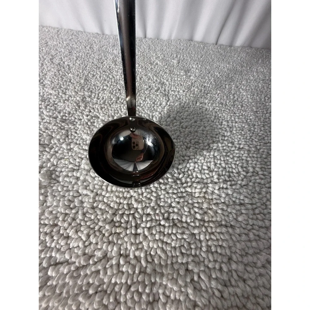 American Metalcraft 18-8 Stainless Steel Ladle with‎ Pour Spout Japan 10 inch